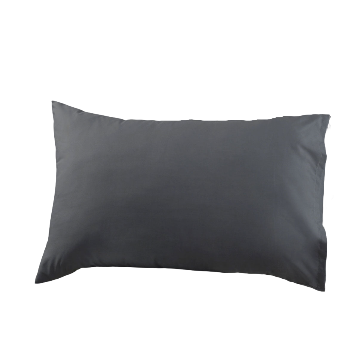 Pillow Cases Accessorize Pair Of Cotton Polyester Pillowcases Charcoal