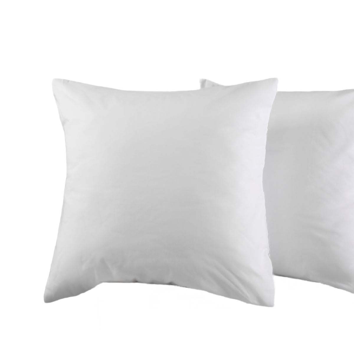 Pillow Cases Accessorize Pair Of Cotton Polyester European Pillowcases White