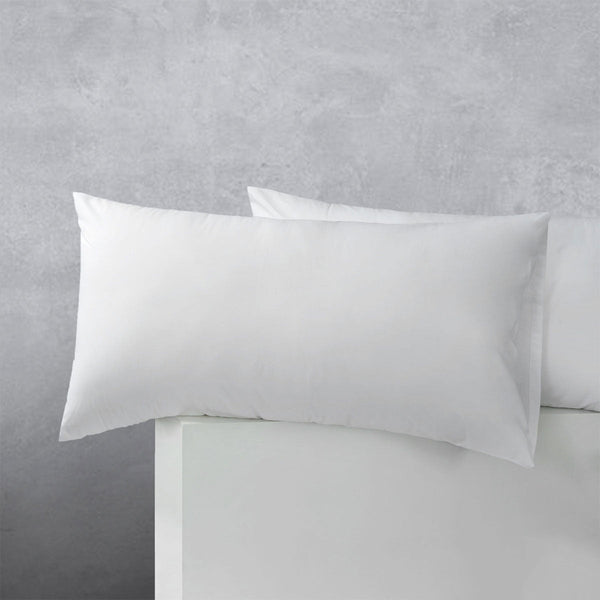 Pillow Cases Accessorize Pair Of Cotton Polyester King Pillowcases White