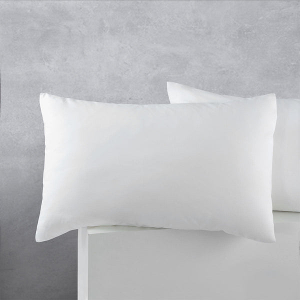 Pillow Cases Accessorize Pair Of Cotton Polyester Pillowcases White