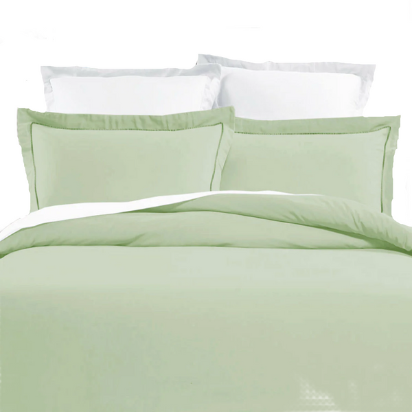 Quilt Covers Grand Aterlier Pima Cotton Fennel Quilt Cover Set King