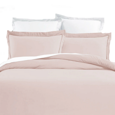 Quilt Covers Grand Aterlier Pima Cotton Rose Dust Quilt Cover Set King