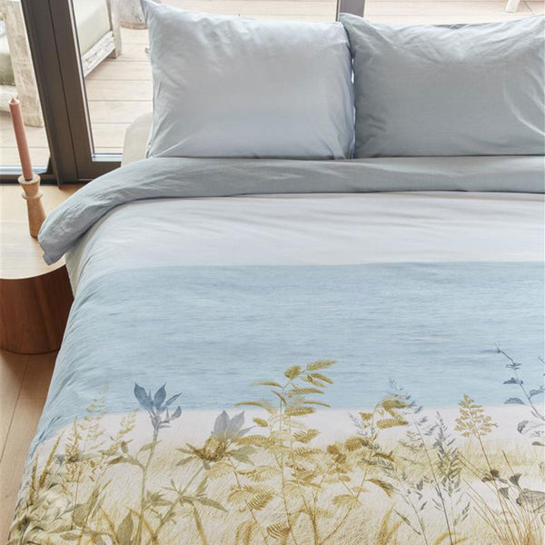 Queen Doonas Bedding House Dunes Natural Cotton Quilt Cover Set Queen