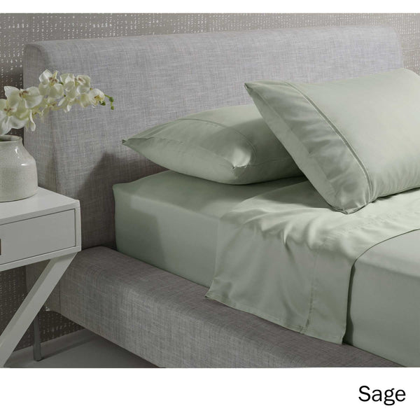 Sheets Accessorize 1000Tc Cotton Rich Sheet Set Sage King