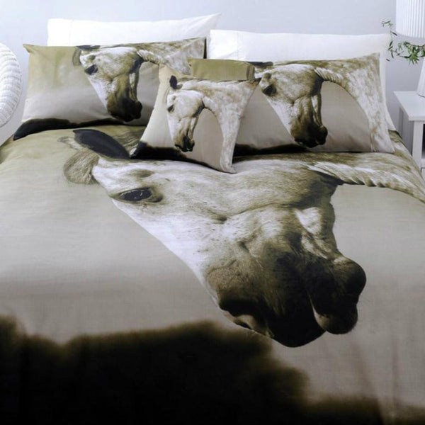 Quilt Covers Just Home Dapple Horse Quilt Cover Set King