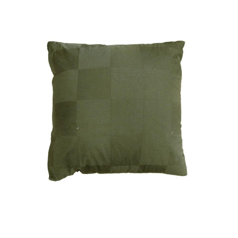 Cushion Covers Orient Sense Dominic Olive Gingham Jacquard Cushion Cover 45Cm X