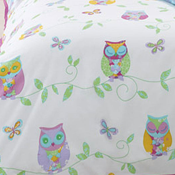 Quilt Covers Jiggle & Giggle Owl Song Quilt Cover Set Double