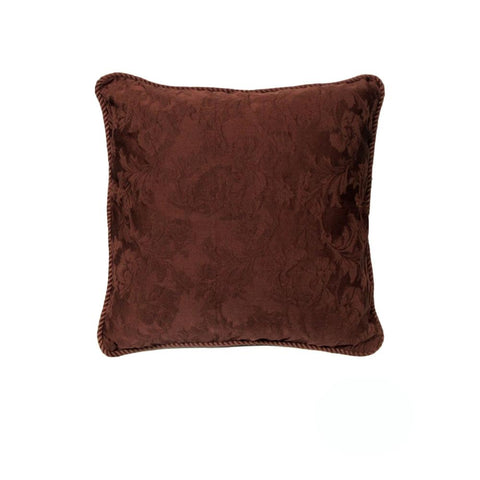 Cushion Covers Rapee Mandalay Braid Piped Cushion Cover Chocolate 45 X Cm