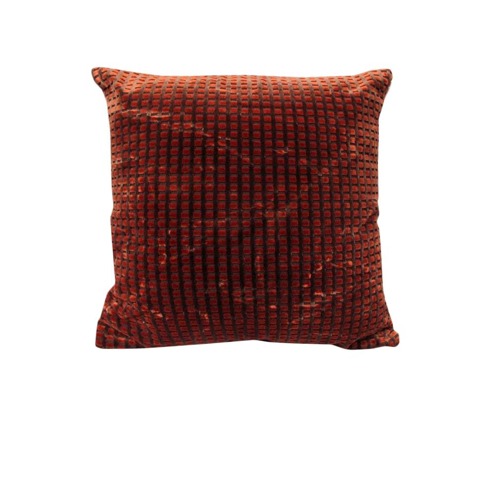 Cushion Covers Rapee Pixel Texture Cushion Cover Orange 43 X Cm