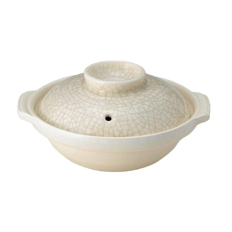 Saucepans & Stockpots Donabe Japanese Ginpo 31Cm Clay Pot Ceramic Hot Casserole #10 5 6 People 2.9L