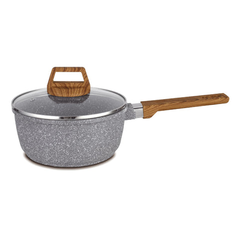 Saucepans & Stockpots Hello Kitchen Non Stick Marble Saucepan 18Cm/20Cm