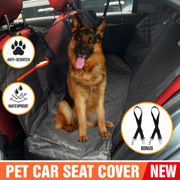 Pet Transport Pet Dog Waterproof Seat Cover Protector Hammock Back Rear Bench Mat For Car Suv