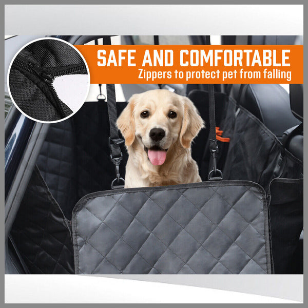 Pet Transport Pet Dog Waterproof Seat Cover Protector Hammock Back Rear Bench Mat For Car Suv