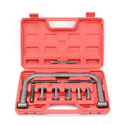 Other Auto Tools & Supplies Valve Spring Compressor Removal Installer Tool Set Fit Car Motorcycle Van Engine