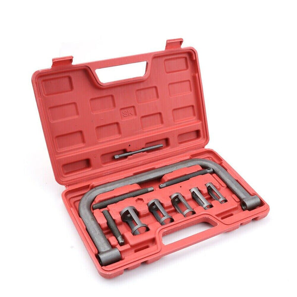 Other Auto Tools & Supplies Valve Spring Compressor Removal Installer Tool Set Fit Car Motorcycle Van Engine