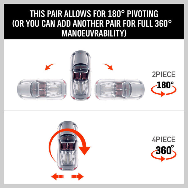 Workshop Dollies 4 X Heavy Duty Wheel Dolly 450 Kg 1000 Lb Car Vehicle Positioning Jack Platform