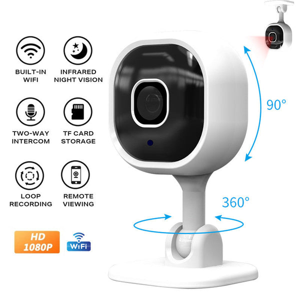 IP & Smart Security Camera Systems 1080P Hd Wifi Security Smart Ip Camera Wireless Home Cctv System Indoor Monitor