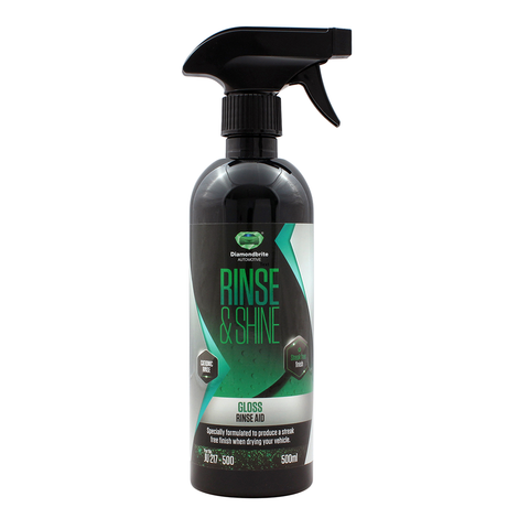 Cleaning, Waxing & Valeting Aimex Automotive Gloss Rinse Retail Product 500 Ml Made In Uk