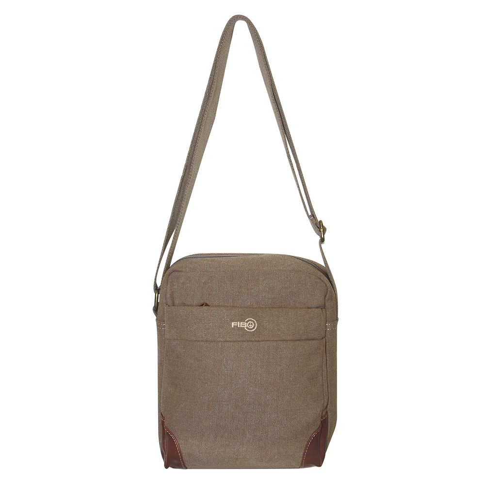 Bags Fib Explorer Canvas Cross Body Travel Bag Khaki