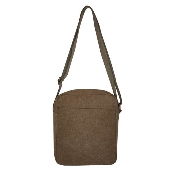 Bags Fib Explorer Canvas Cross Body Travel Bag Khaki