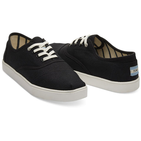 Athletic Shoes Toms Heritage Mens Canvas Casual Shoes Sneakers Lace Up Low Cut Black Us 9