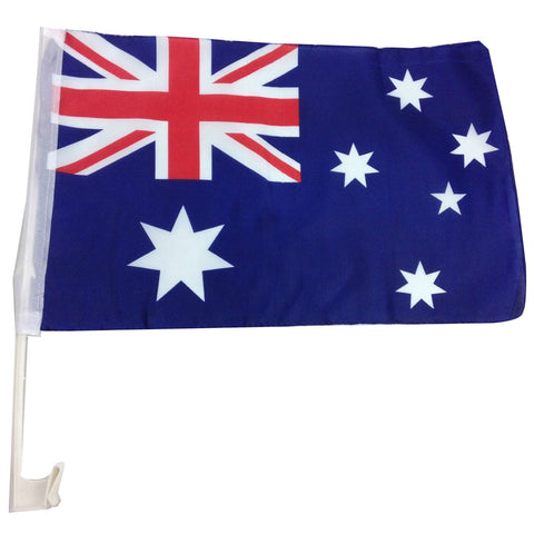 Flags 1X Australia Car Flag With Window Clip Day 30Cm 45Cm