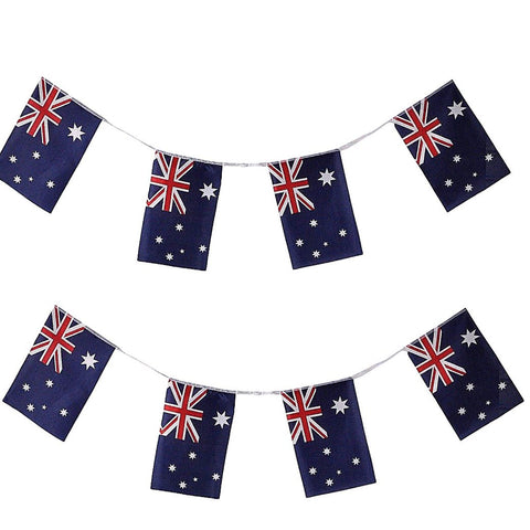 Banners, Bunting & Garlands 7M Australia Bunting Flag Australian Day Colours Party Banner Flags Decor