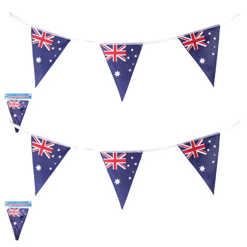 Banners, Bunting & Garlands 2X 3.6M Australia Bunting Flag Australian Day Colours Party Banner Flags Decor