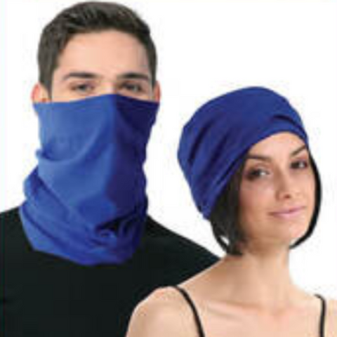 Scarves & Wraps Seamless Tube Bandana Head Scarf Face Cover Mask Gaiter Ski Snow Plain Colours Royal Blue