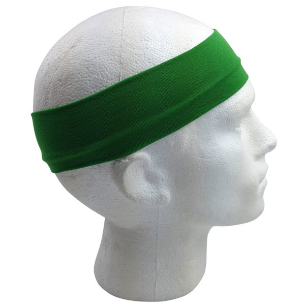 Wristbands & Headbands Plain Headband Elastic Stretch Sports Yoga Hair Band Unisex 8Cm Wide Wrap