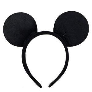 Hats Mickey Minnie Mouse Headband Costume Halloween Party Hair Band Black