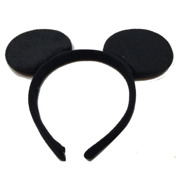 Hats Mickey Minnie Mouse Headband Costume Halloween Party Hair Band Black