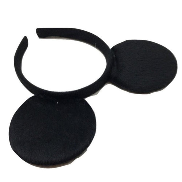 Hats Mickey Minnie Mouse Headband Costume Halloween Party Hair Band Black