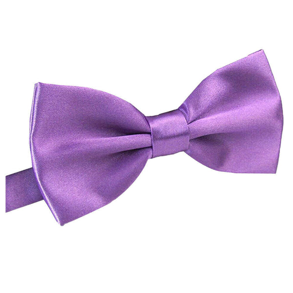 Ties Mens Bow Tie Wedding Tuxedo Formal Bestman Necktie Classic Plain Party