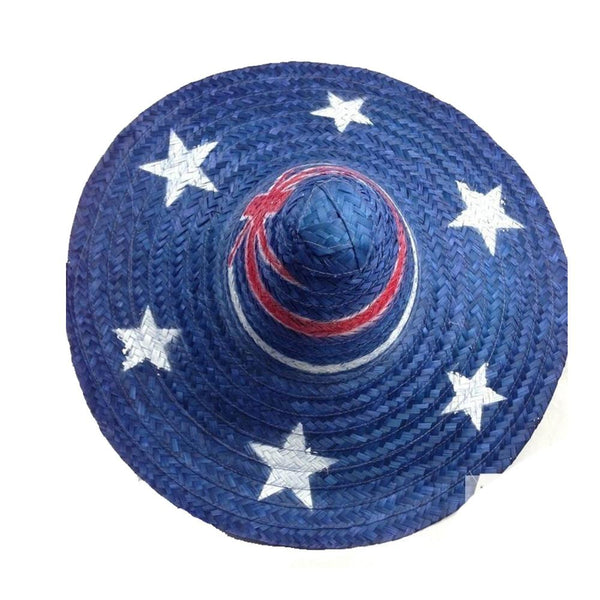 Hats Mexican Sombrero Hat W Australian Aussie Flag Design Party Costume 55Cm