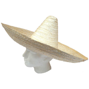 Hats Mexican Sombrero Beige Fancy Dress Straw Party Costume Hat Cap Spanish