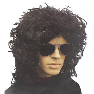 Wigs, Facial Hair Popstar Wig Punk Costume Party Fancy Curly Long Hair Rock 70S 80S