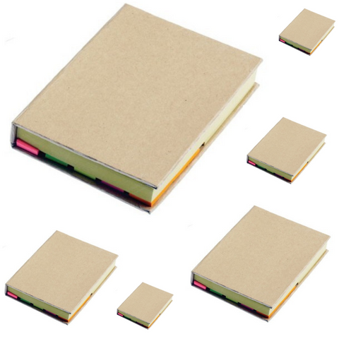 Sticky Notes 6X Post It Notebook Journal Sketchbook Pad Notepad Book Beige