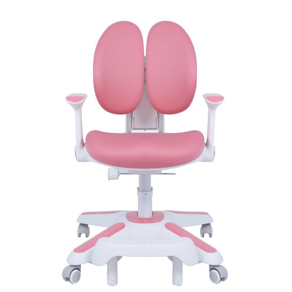 Home Office Desks Ergonomic Children Kids Study Desk And Chair Set Height Adjustable Pink