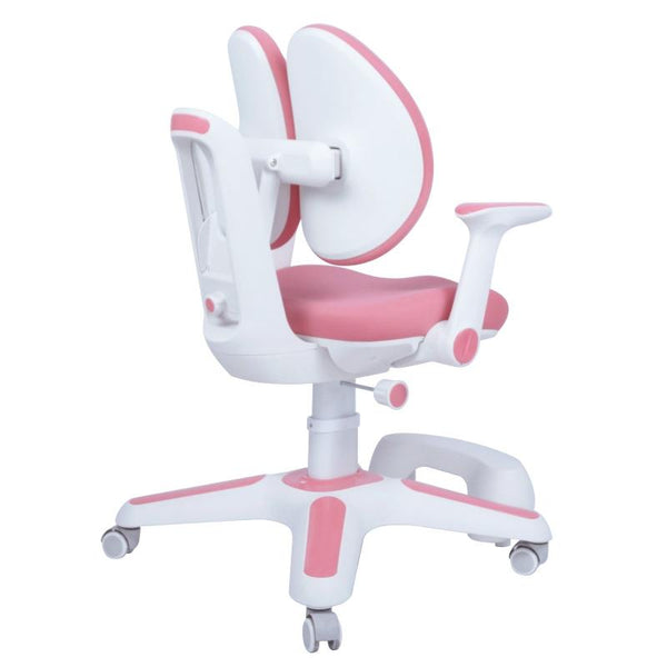 Home Office Desks Ergonomic Children Kids Study Desk And Chair Set Height Adjustable Pink