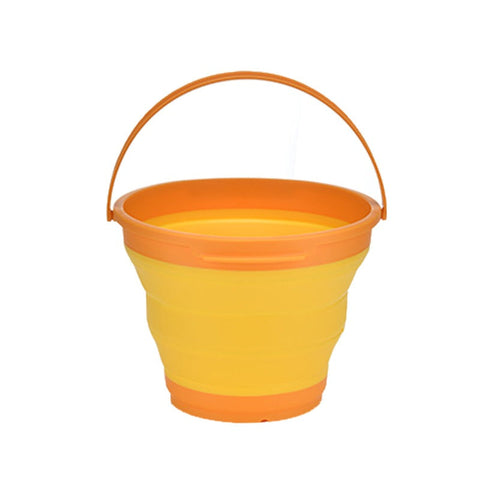 Other Tackle & Accessories 7 Litre Foldable Collapsible Silicone Bucket For Home/Hiking/Camping/Fishing Orange