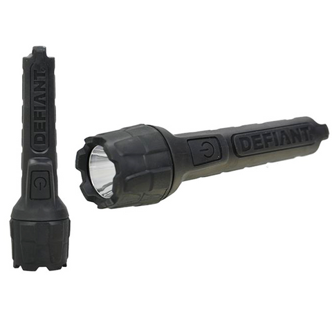 Flashlights Defiant 80 Lumens Flashlight Led Lamp Torch With Aaa Batteries Light Camp Outdoor