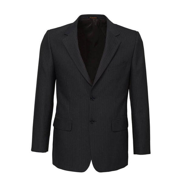 Coats, Jackets & Vests Mens Single Breasted 2 Button Suit Jacket Work Business Pin Striped Black 137