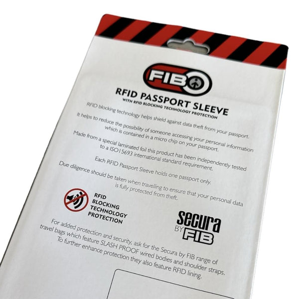 ID & Document Holders Rfid Blocking Sleeve Secure Passport Id Protector Anti Thief Scan White