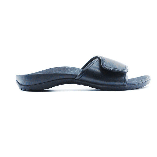 Slippers Axign Orthotic Slides Slip On Thongs Flip Flops Black