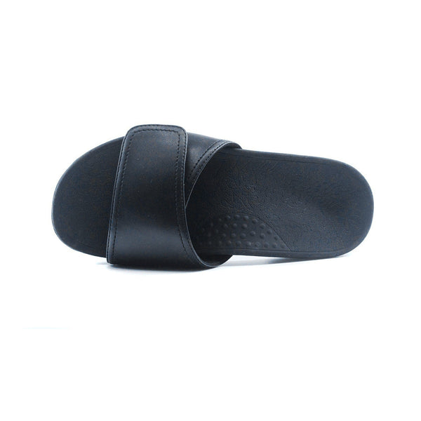 Slippers Axign Orthotic Slides Slip On Thongs Flip Flops Black