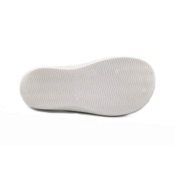 Slippers Archline Rebound Orthotic Slides Flip Flop Thongs Slip On Support White