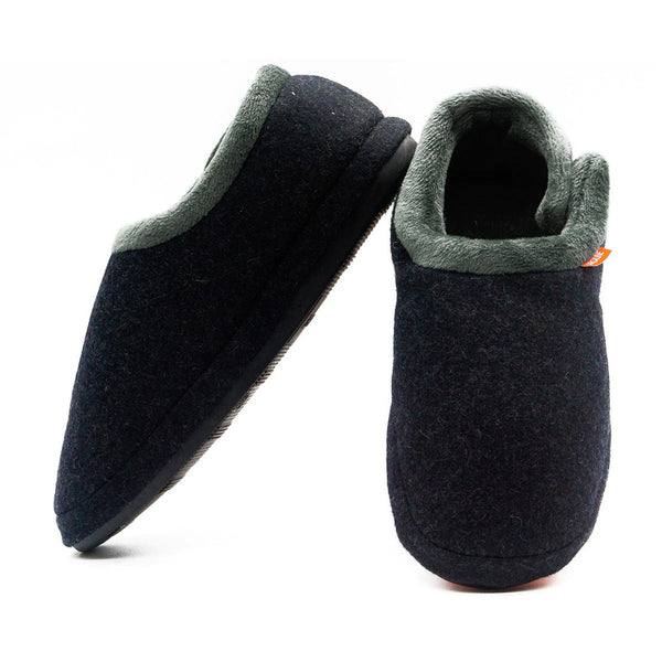 Slippers Archline Orthotic Closed Scuffs Orthopedic Moccasins Shoes Charcoal Marle