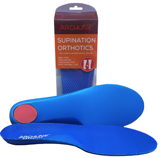 Insoles & Shoe Inserts Archline Supination Orthotic Insoles Full Length (Unisex) Plantar Fasciitis High