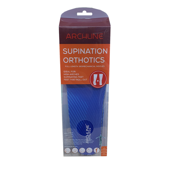 Insoles & Shoe Inserts Archline Supination Orthotic Insoles Full Length (Unisex) Plantar Fasciitis High